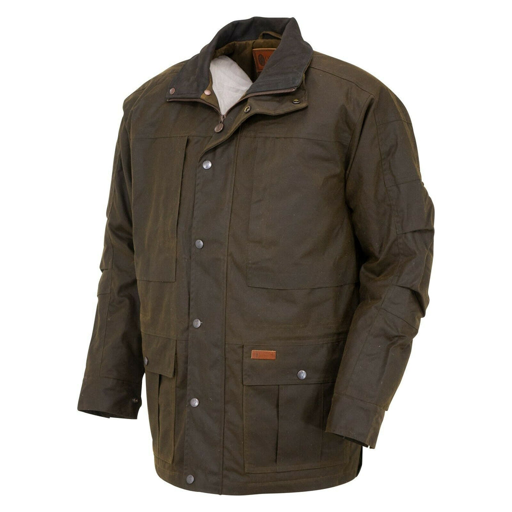 Outback Trading Company® Men's Deer Hunter Brown Oilskin Jacket 2180-B ...