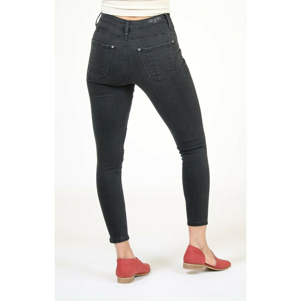 black skinny jeans ladies