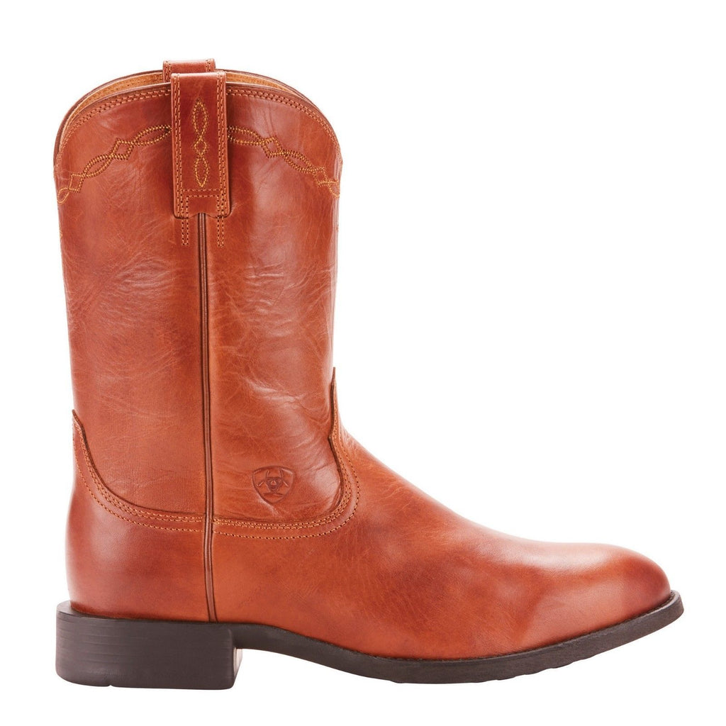 ariat heritage roper boots