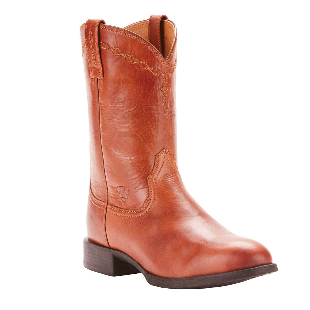 ariat heritage roper lace up