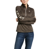 Ariat® Ladies TEK Team Barnyard Bark 1/2 Zip Sweatshirt 10032707