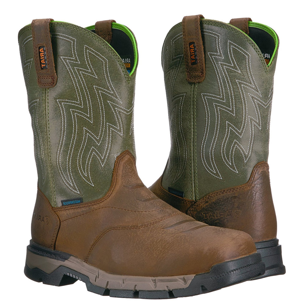ariat green boots