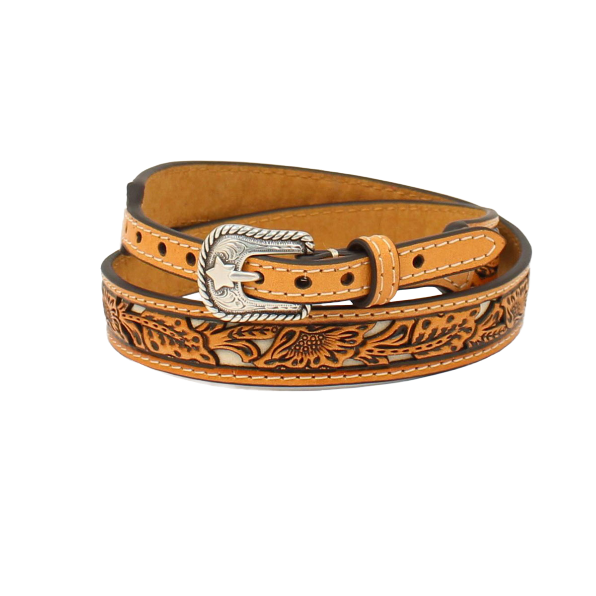 Twister Floral Tooled Leather Hatband 0275205 – Wild West Boot Store
