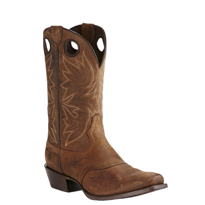 Ariat® Men's Circuit Striker Weathered Brown Square Toe Boot 