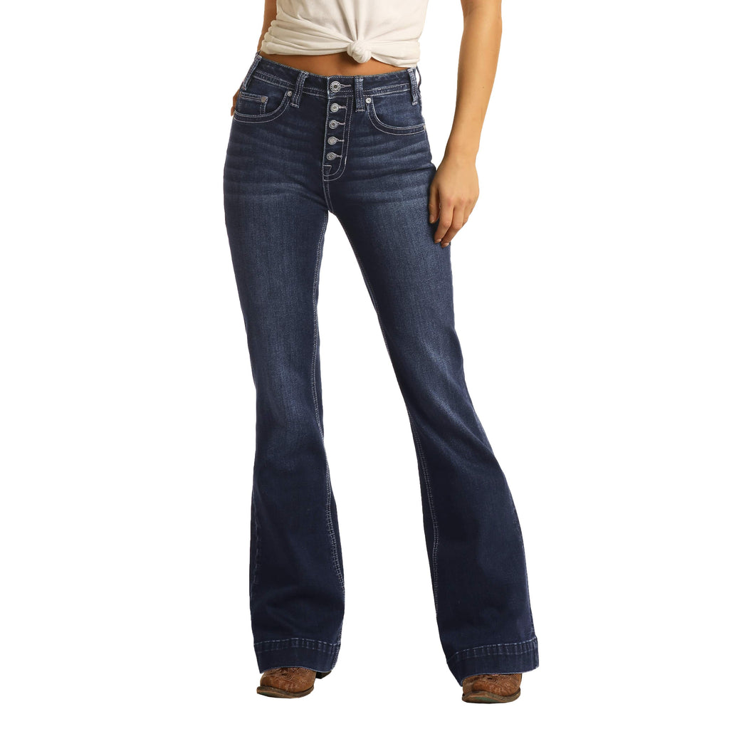 rock n roll cowgirl trouser jeans