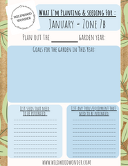 January Garden Planning