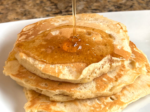 Honey on Pancakes