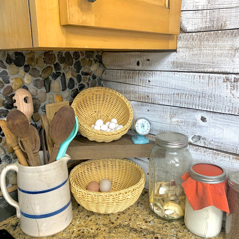 Arrangement of Cottagecore Kitchen Items 