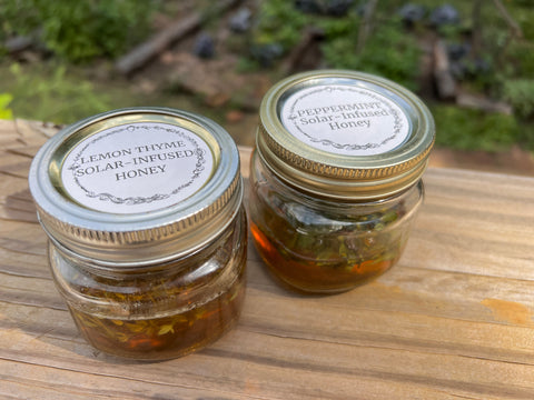 Solar-Infused Honey Jars