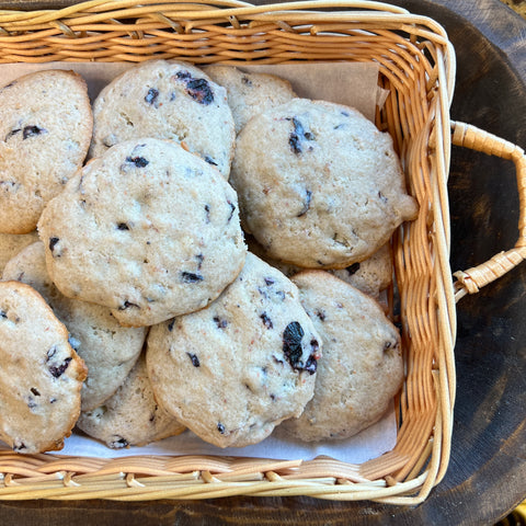 Blueberry Sugar Cookies Display Basket