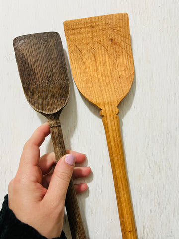 Discolored Wooden Spoon