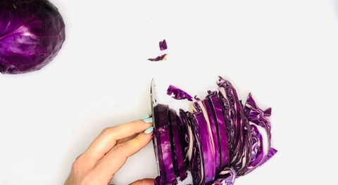 Chopped up Purple Cabbage