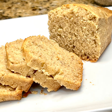 Bread cut in slices