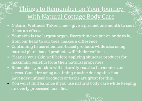 Tips for using natural products