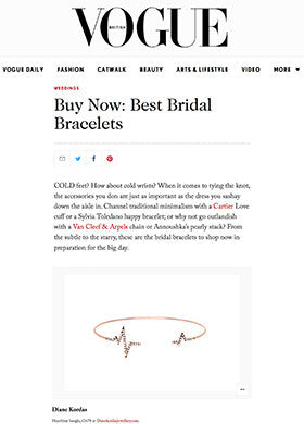 Vogue Online Diane Kordas Heartbeat Bangle