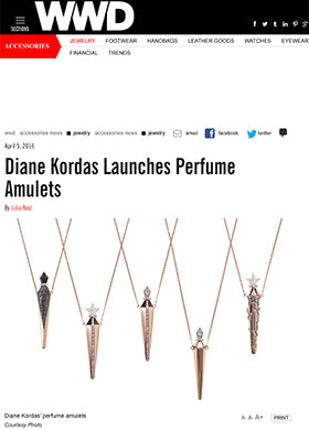 WWD, Amulettes, Diane Kordas Jewellery