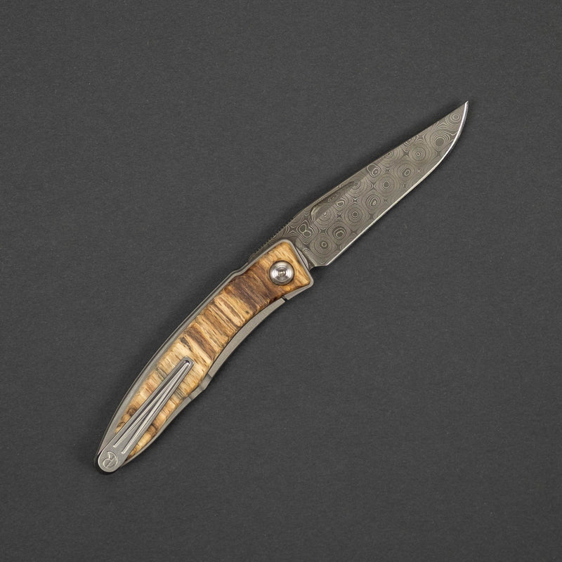 raindrop damascus knife