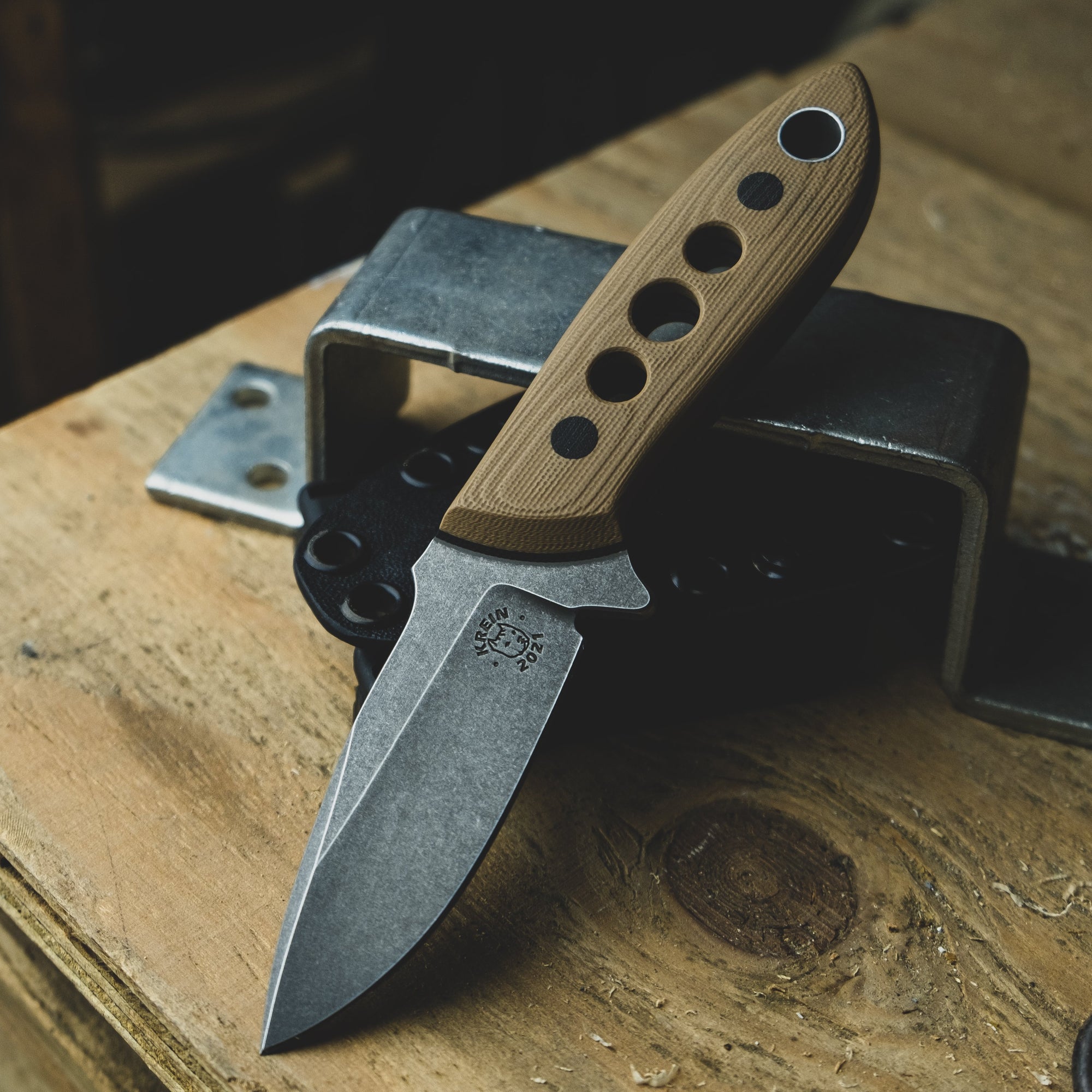 Krein Knives TK2 EDC Fixed Blade Nitro V (Custom)