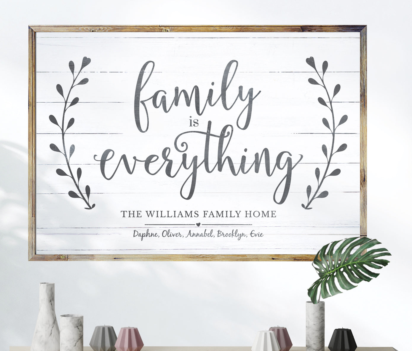 Family Is Everything Personalized Print