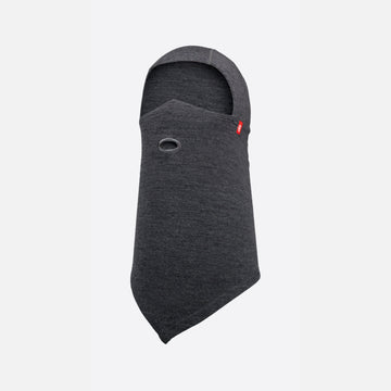 Airhole - Airhood Balaclava - Microfleece Mask - Heather Black