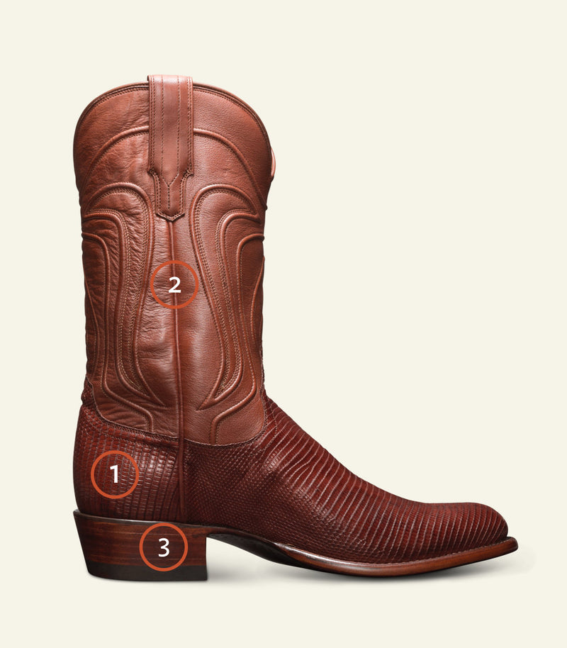 The Nolan | A Handmade Lizard Cowboy Boot | Tecovas