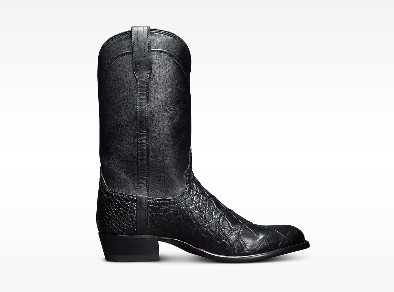 Men's Alligator Skin Cowboy Boots - American Gator Boot | The Austin