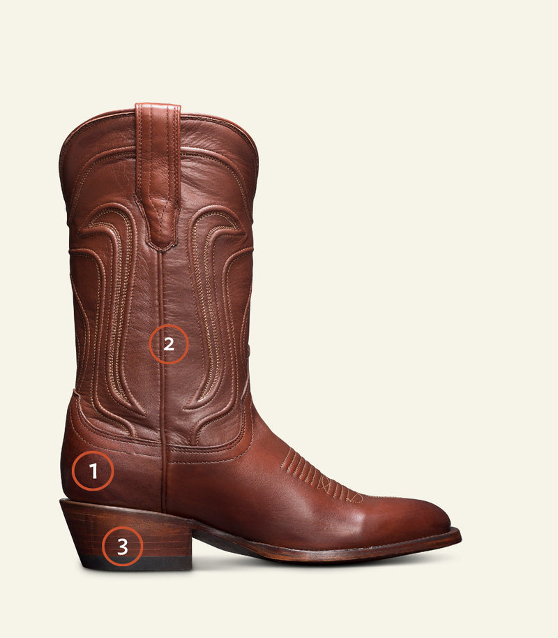 The Jamie | A Classic Handmade Leather Cowgirl Boot | Tecovas