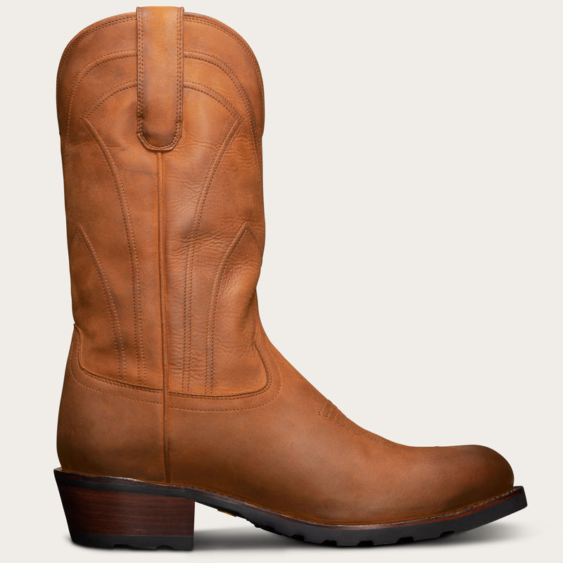 Men's Cowboy Ranch Boot - Oiled Leather Work Boots | The Bandera