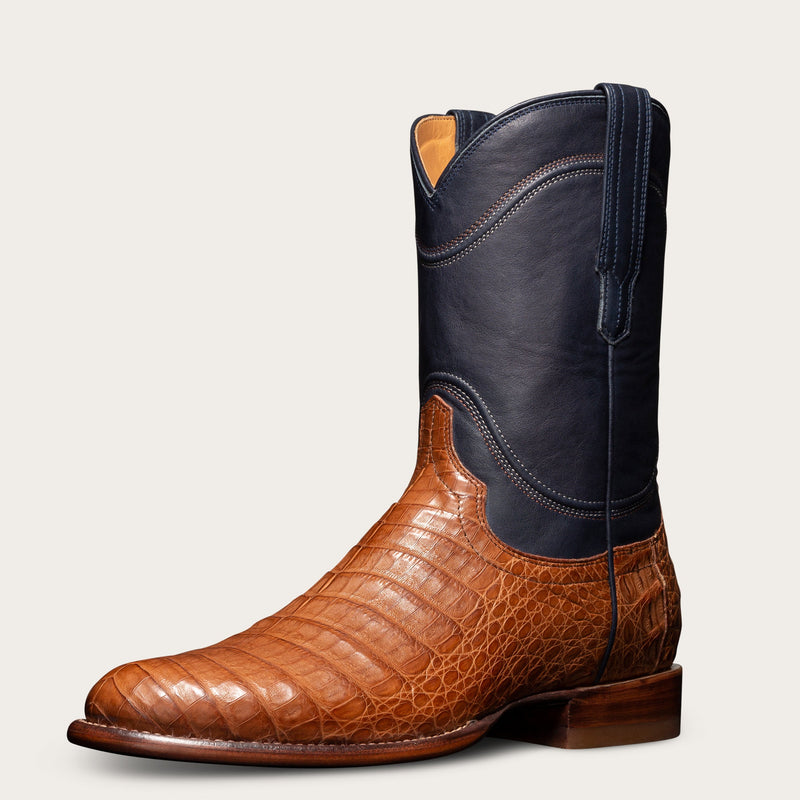 Men's Caiman Belly Roper Boots | The Cole - Tecovas