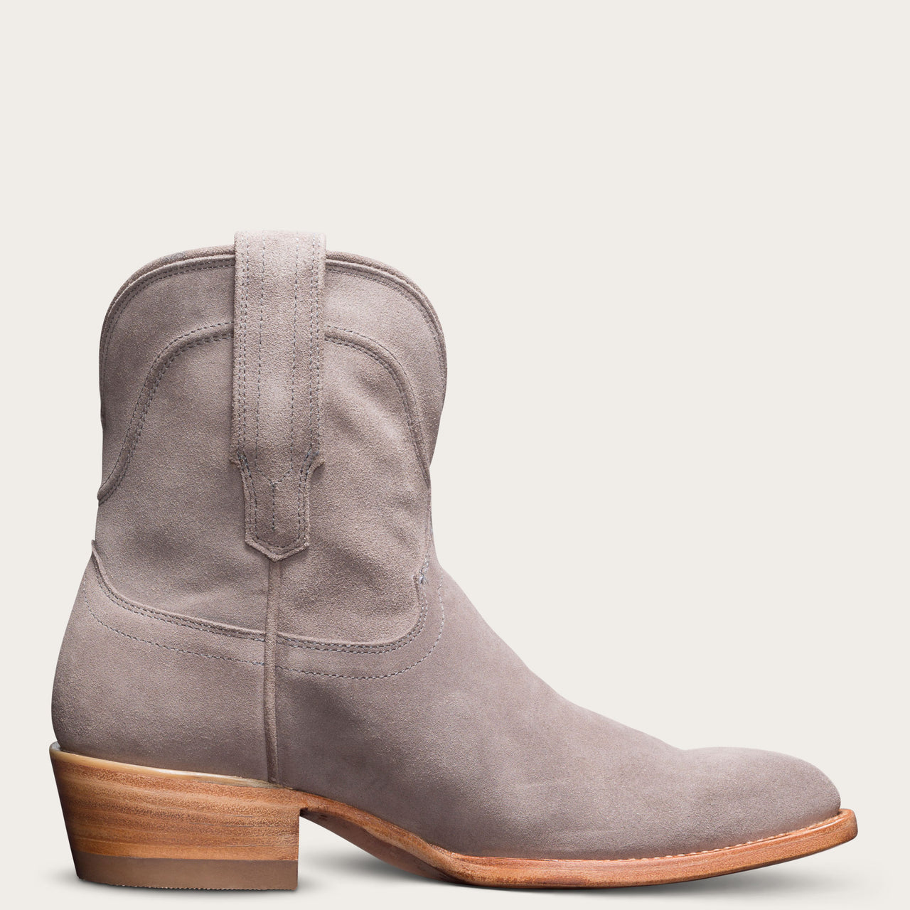 Women's Suede Western Booties - Waterproof Cowboy Ankle Boots | The Lucy