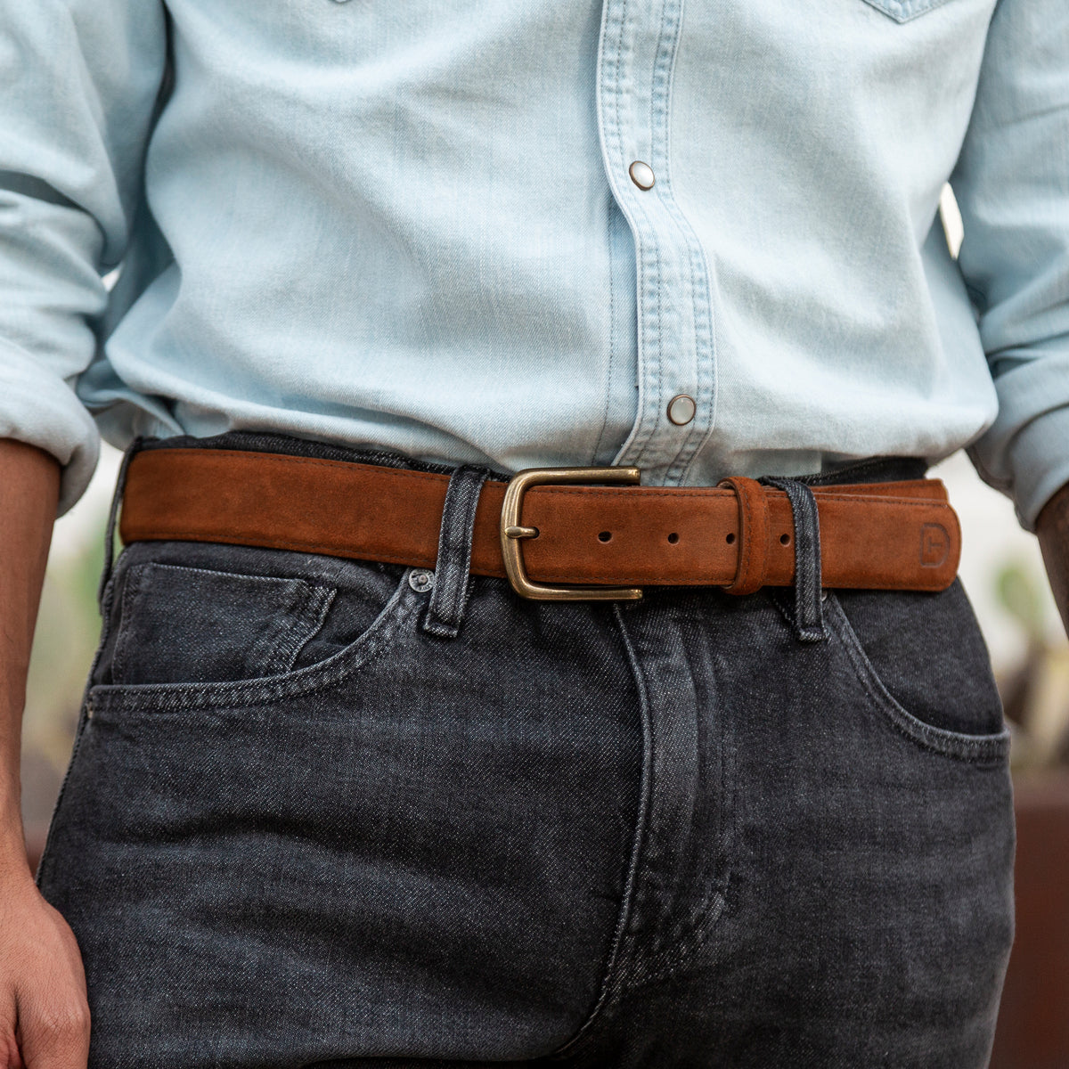 Men's Suede Belt - Handmade, Waterproof Suede Belts | Tecovas