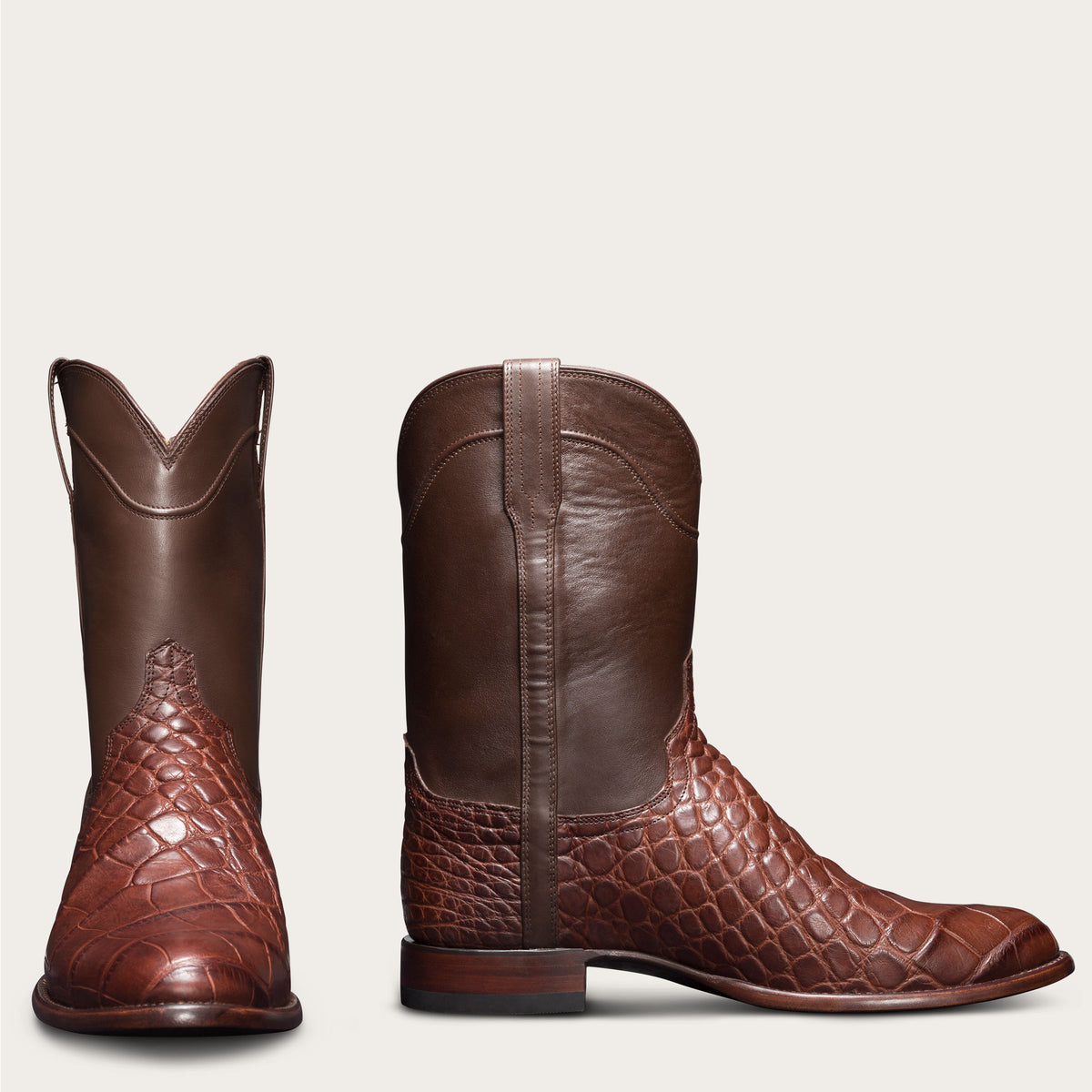 Men's Alligator Roper Boots - American 