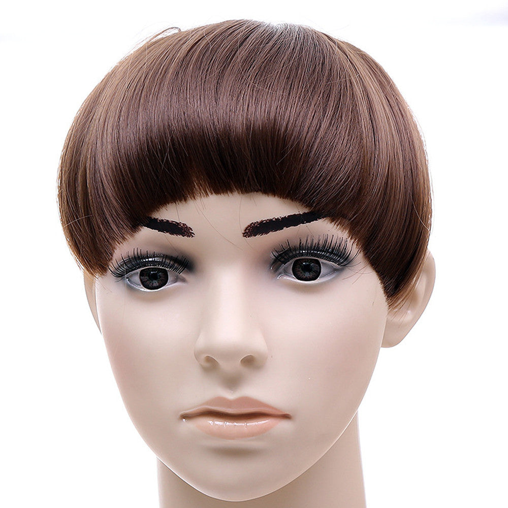 Wig Blunt Bang Clip Type Gentlewoman    12#