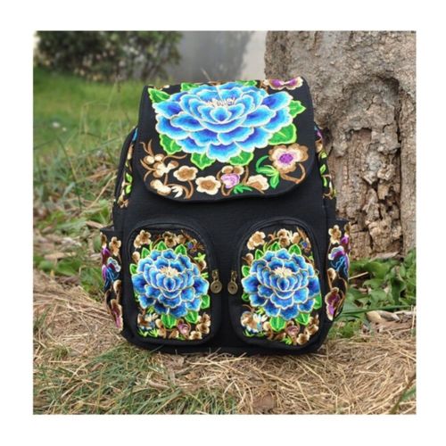 New Yunnan Fashionable Natioanl Style Embroidery Bag Stylish Featured Shoulders