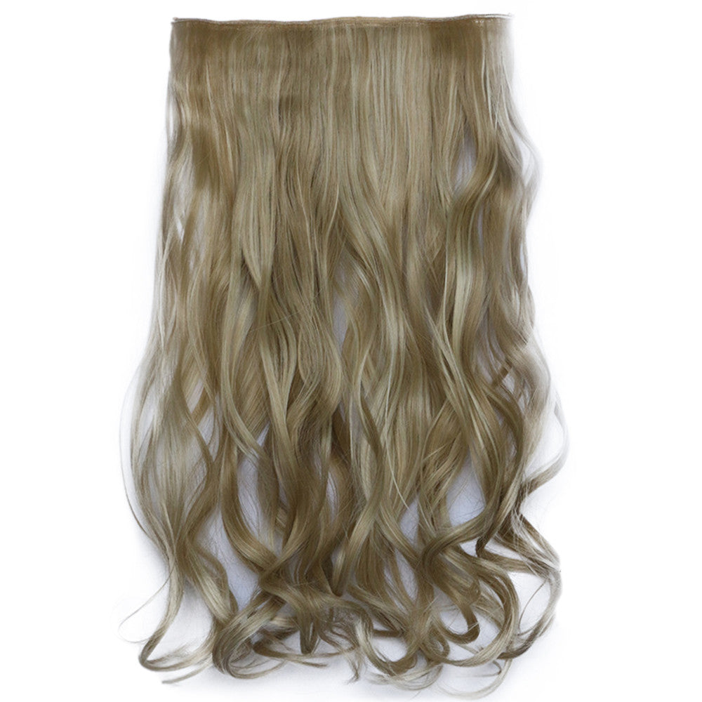 120g One Piece 5 Cards Hair Extension Wig     24H613