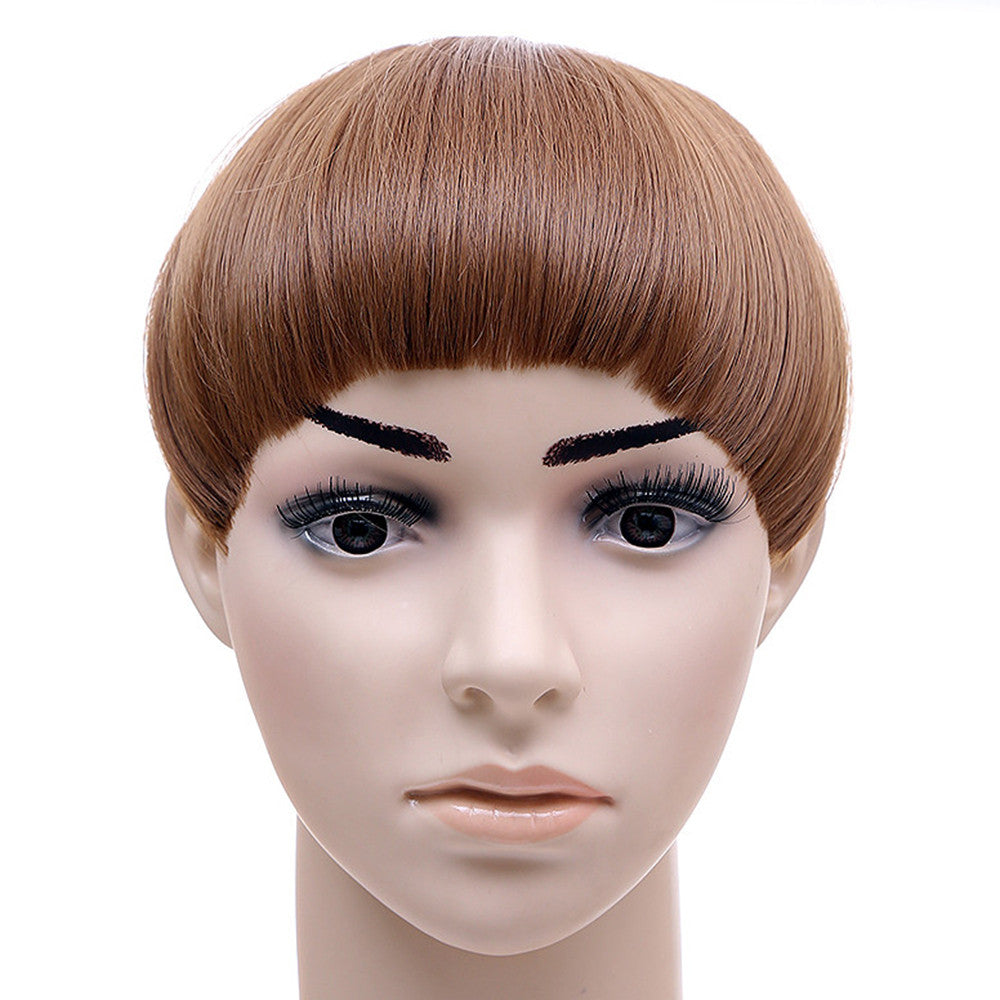 Wig Blunt Bang Clip Type Gentlewoman    27#