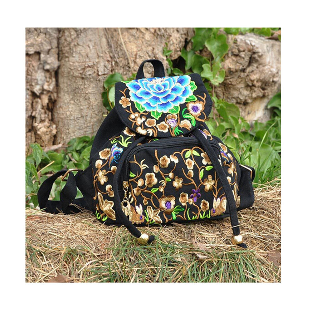 Spring Festival's Gift Yunnan National Style Embroidery Bag Stylish Featured Shoulders Bag Fashi