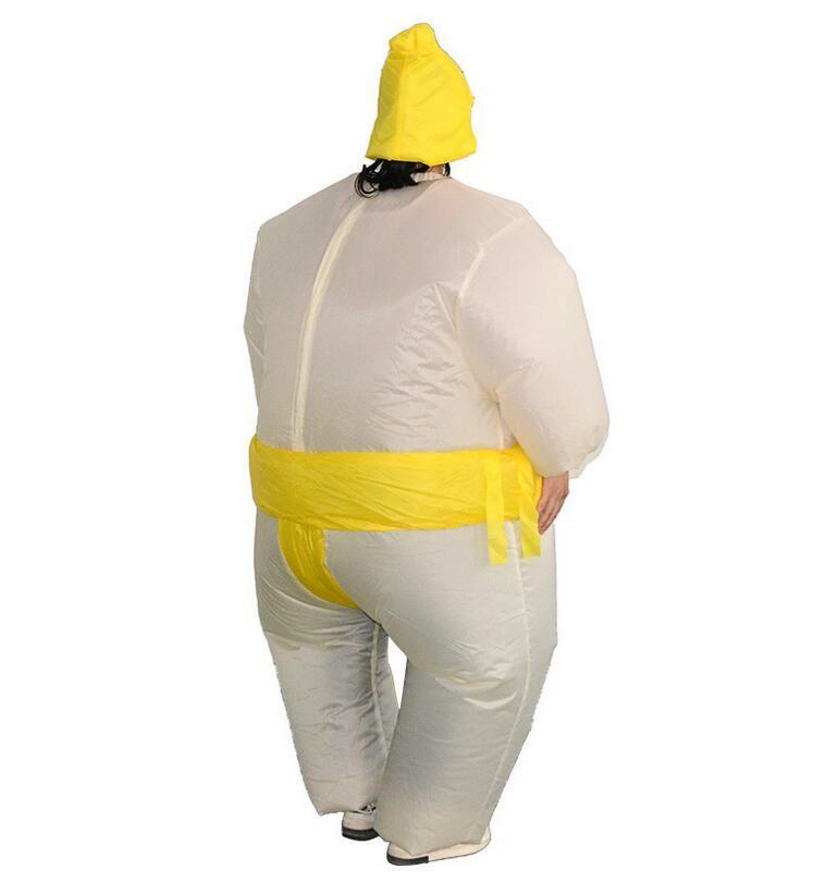 SUMO Fancy Dress Fan Inflatable Costume Suit with Hat