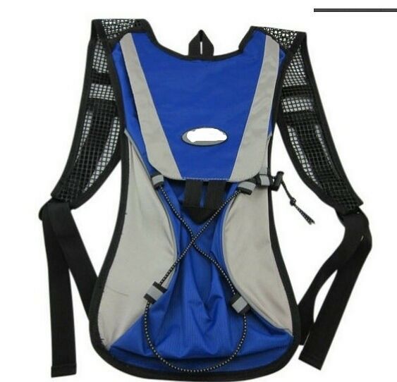 2 LITRE HYDRATION PACK/BACKPACK BAG RUNNING/CYCLING WITH WATER BLADDER & STRAW