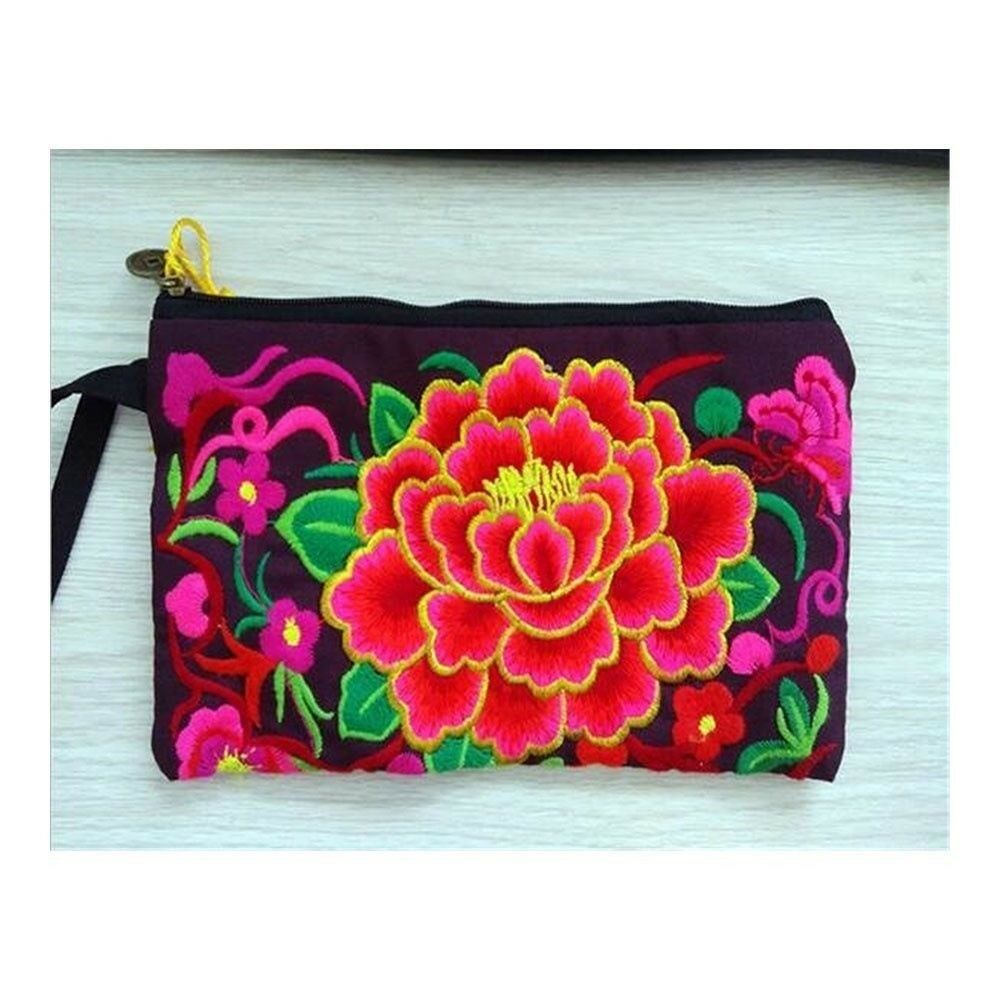 Yunnan Embroidery Woman's Bag Handbag Comestic Bag Coin Case Embroidery Handbag