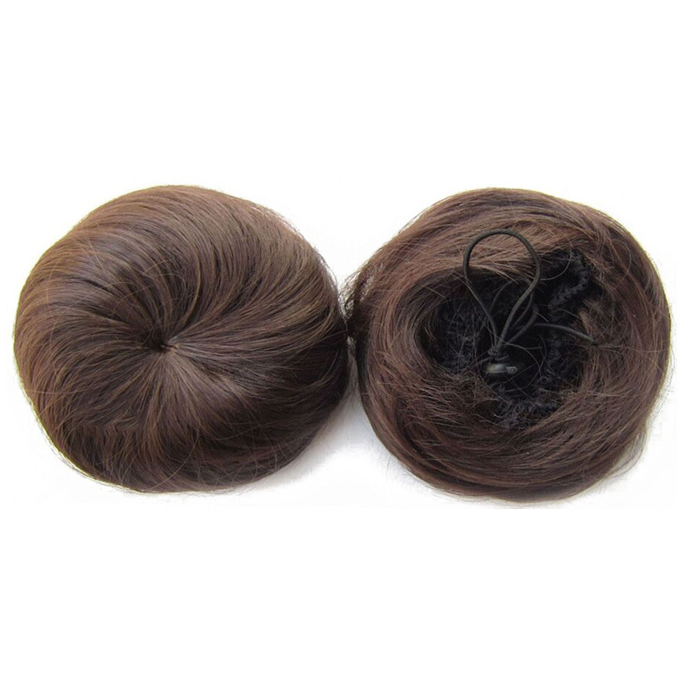 Bridal Hair Pack Bun Simple Siput Wig   4#