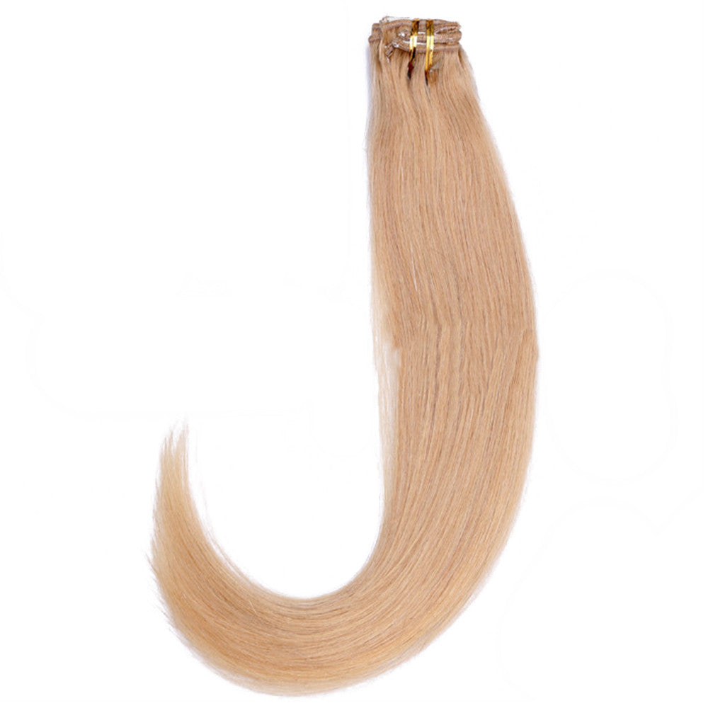 Human Hair Invisible Hair Extension Wig   24#