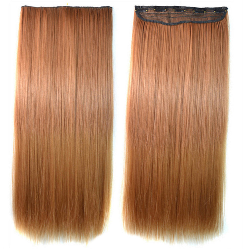 5 Cards Hair Extension Gradient Ramp Wig     5S2-30T27#