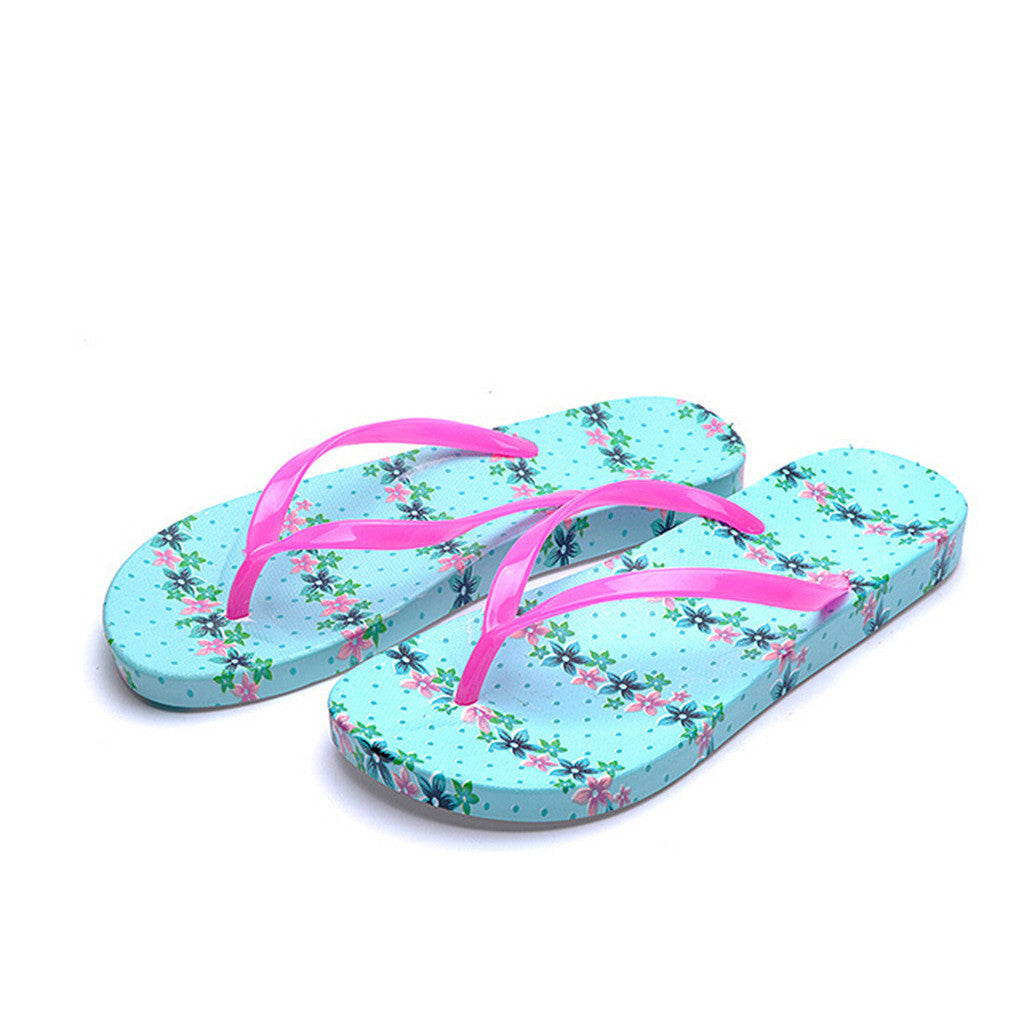 Check out the New Korean Version of Flat Flip Flop sandals for women in Casual Summer Style & Sk