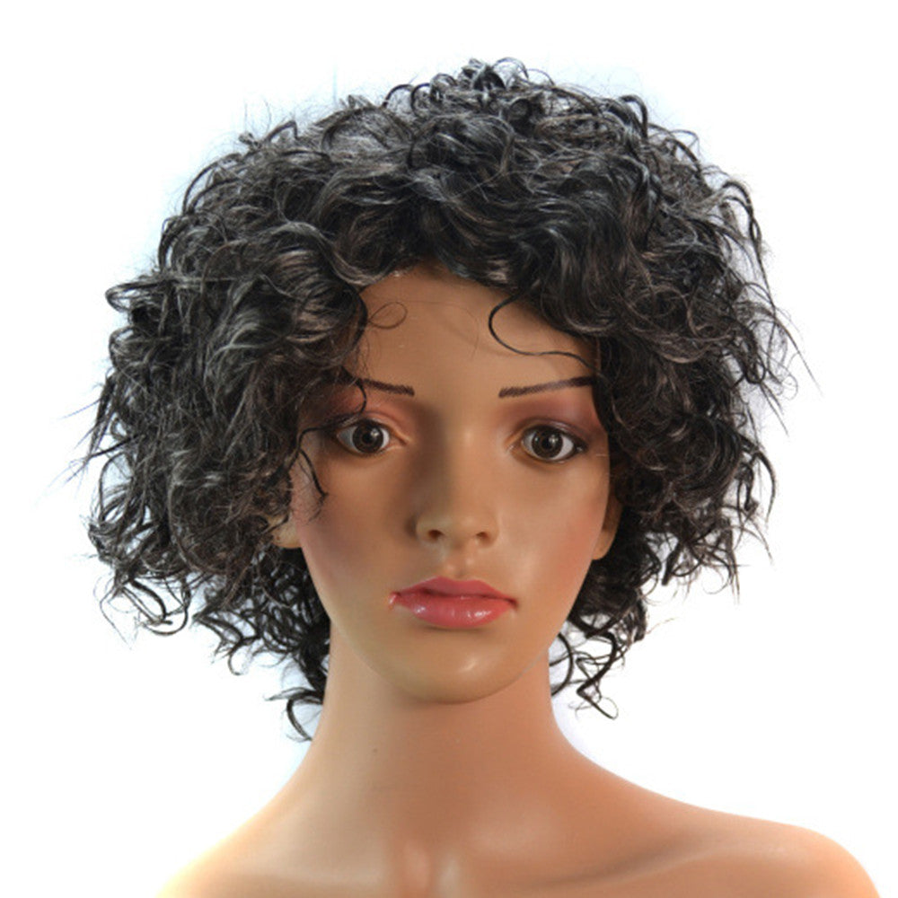 Wig Hair Pack Extension Short Afro Cap