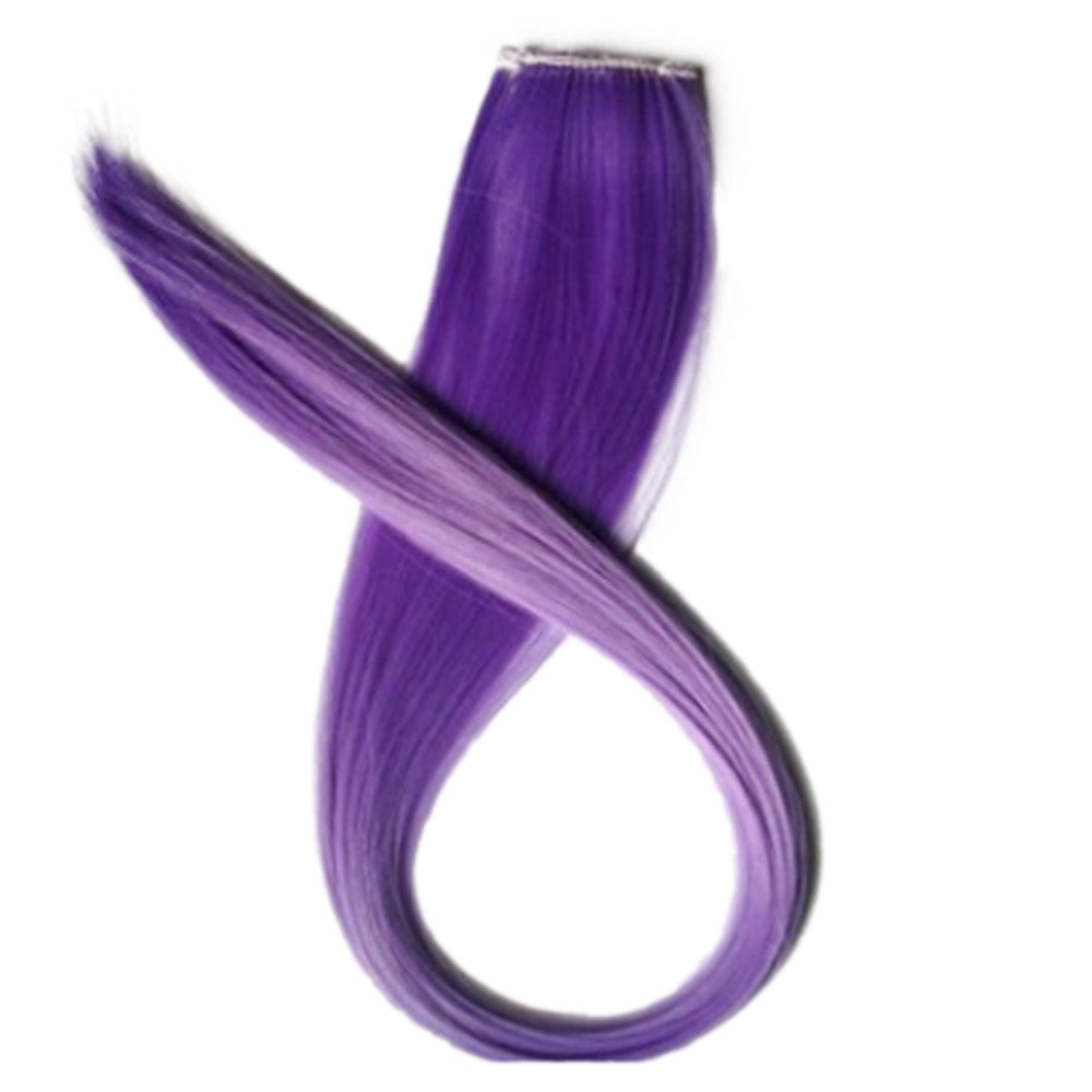 Colorful One Claw Hair Extension Wig  18