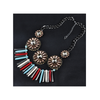 European Fashionable Necklace Alloy Tassel Pearl Bohemian Woman Necklace   colorful - Mega Save Wholesale & Retail