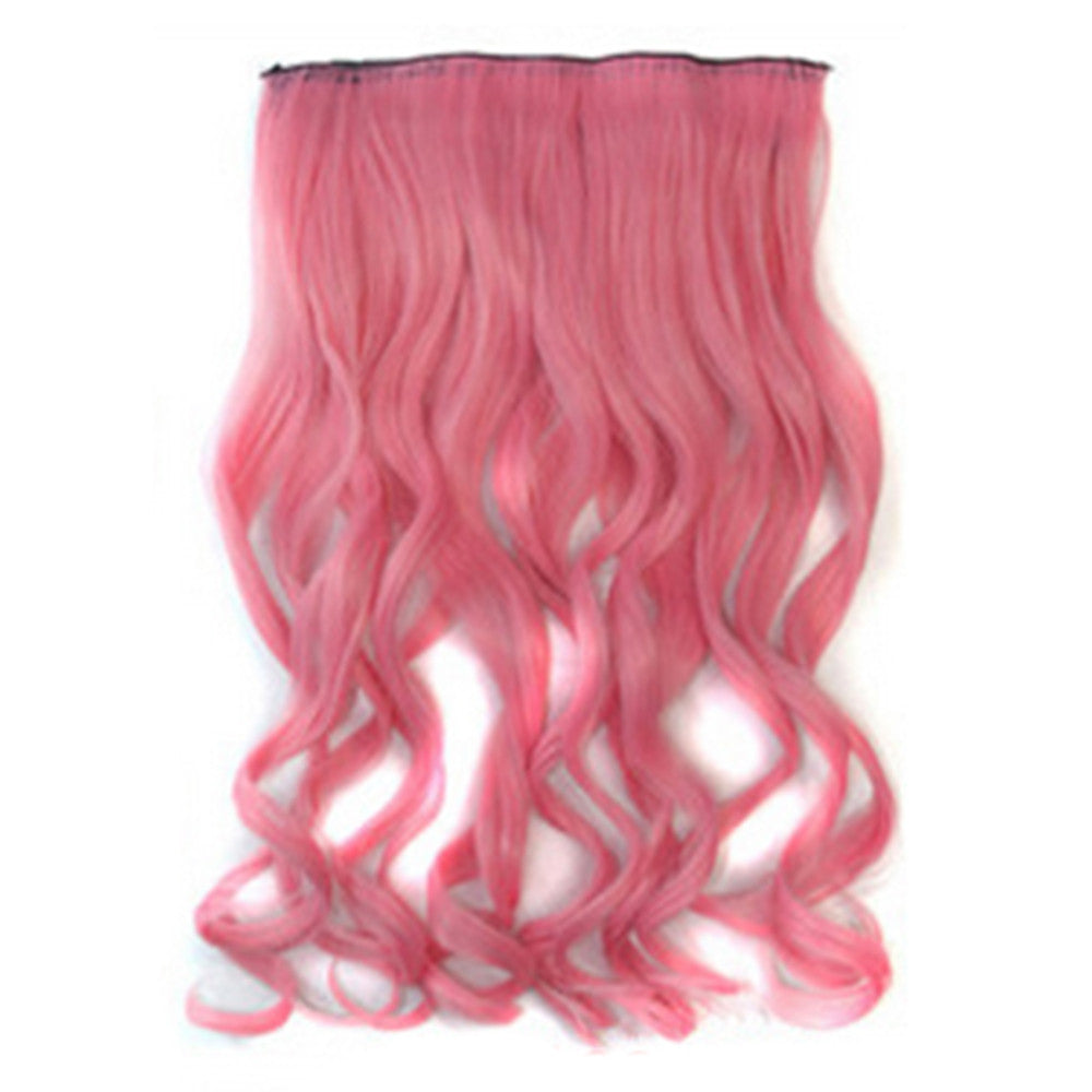 Colorful Gradient Ramp Cosplay Hair Extension Wig 4