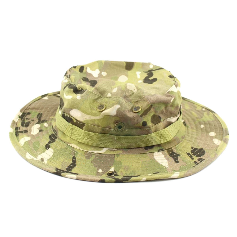 Outdoor Casual Combat Camo Ripstop Army Military Boonie Bush Jungle Sun Hat Cap Fishing Hiking  CP C