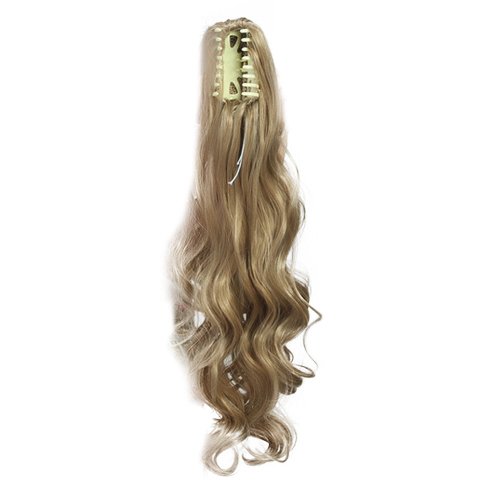 Wig Horsetail Wave Curled Claw Clip   SXP054-18H613#